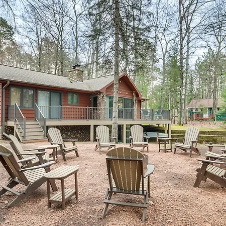 Waterfront Eagle River Lake Home With Boat Dock